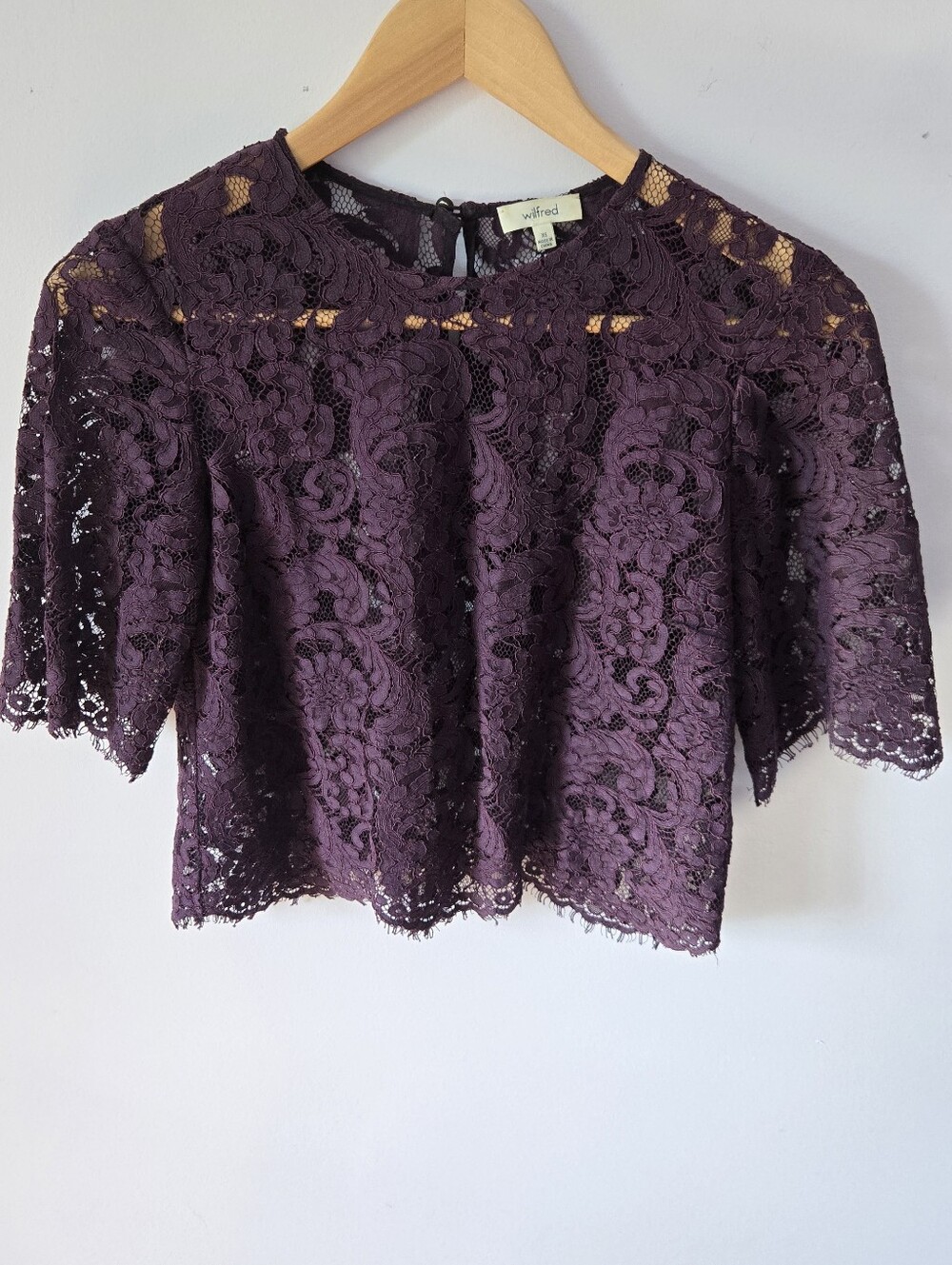 Wilfred Lapointe Lace Top - Picture 3 of 6
